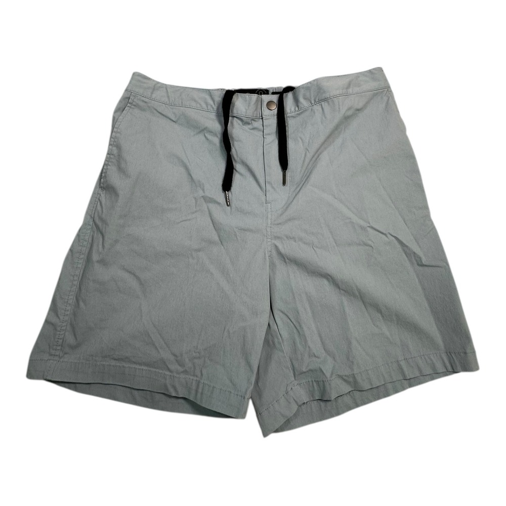 Sure & Bond Men's Casual Shorts Size L Slim Fit Gray Drawstring Waist‎
